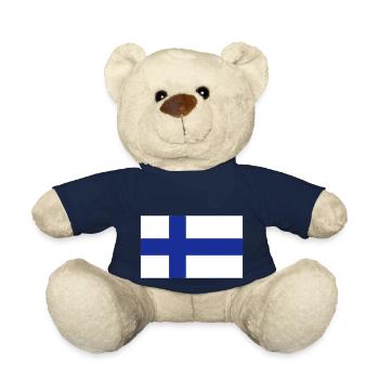 Finlande - Nounours - bleu marine - Devant