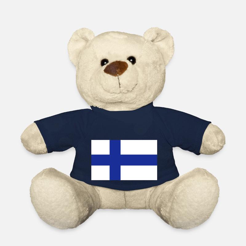 Finlande - Nounours - bleu marine