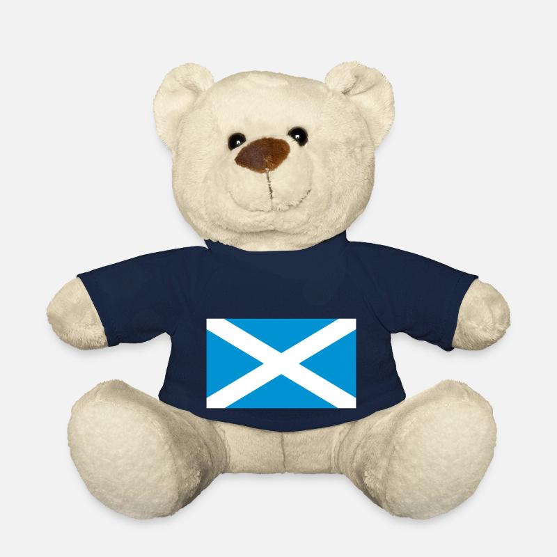Scotland flag - Teddy Bear - french navy