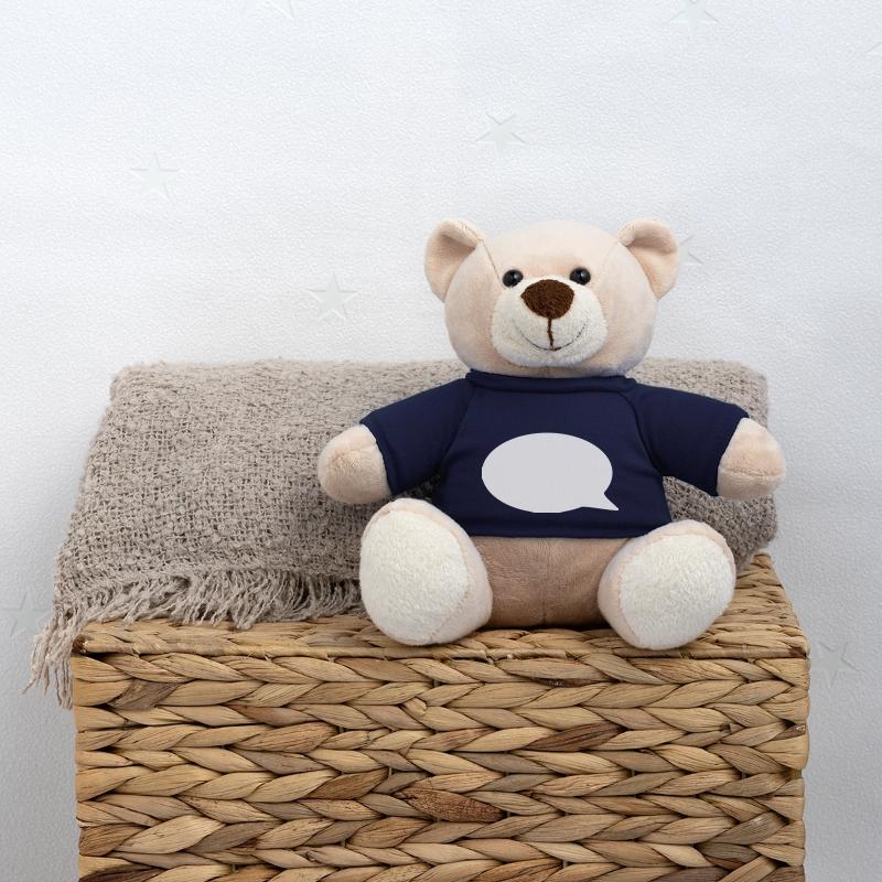 Sprechblase // Comic // Spruch machen // Aussage Teddy