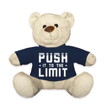 Push it to the limit - Teddy Bear - french navy - Front