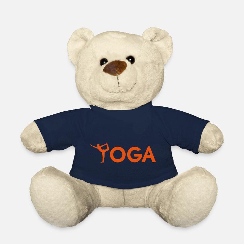 Yoga - Nounours - bleu marine