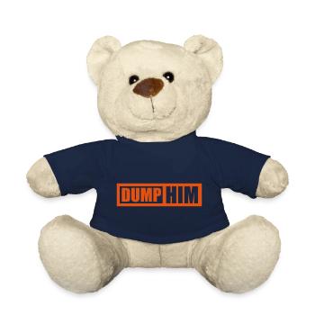 dump him Zitat Logo - Teddy - French Navy - Vorne