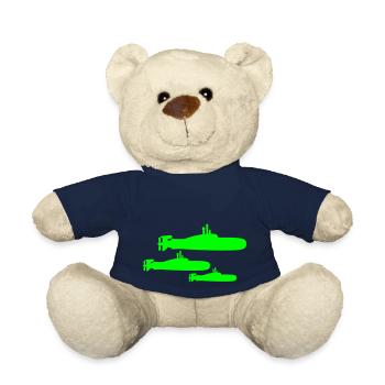 3 U-Boote Flotte Drei Geschwader Gruppe Team Crew - Teddy - French Navy - Vorne