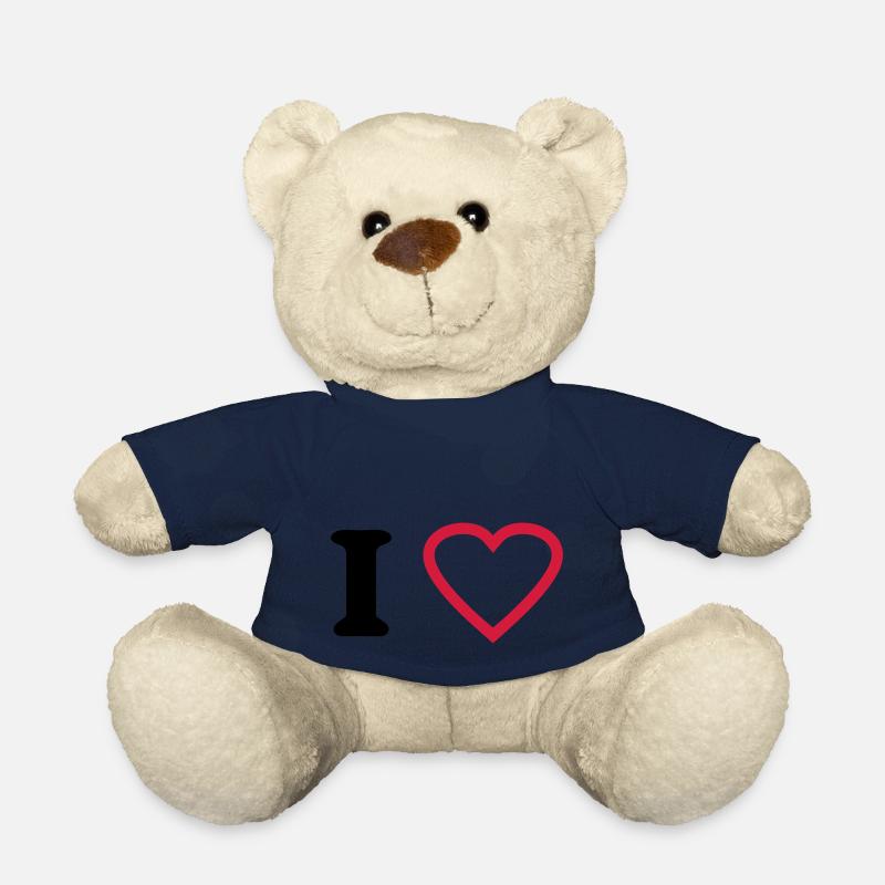 i love - Teddy - French Navy