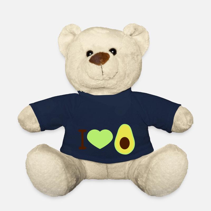 i love avocado liebe herz clipart obst gemuese lec - Teddy - French Navy