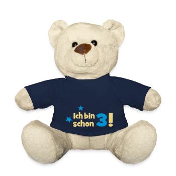 3 - Teddy Bear - french navy - Front