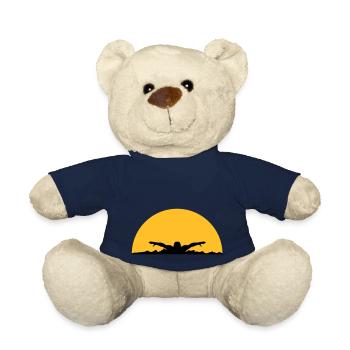wellen abend sonne nacht palmen strand insel meer - Teddy - French Navy - Vorne
