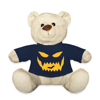 Halloween Gesicht - Teddy - French Navy - Vorne