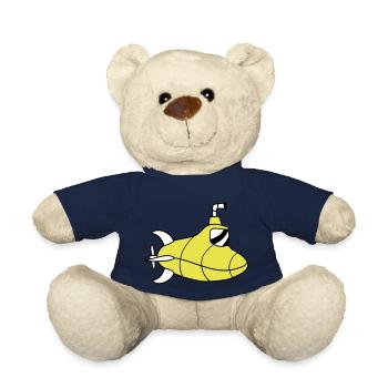 U-Boot Unterseeboot Tauchgang Tauchboot Kapitän - Teddy - French Navy - Vorne