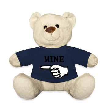 Mine - Hand Finger - Teddy - French Navy - Vorne
