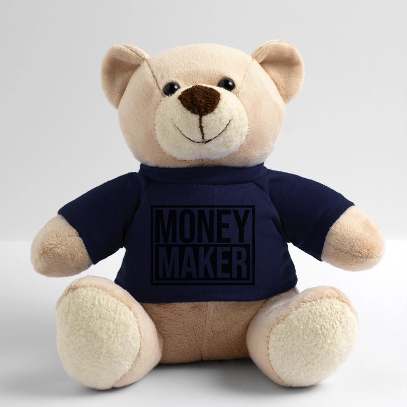 Money Maker Schild Reich Teddy