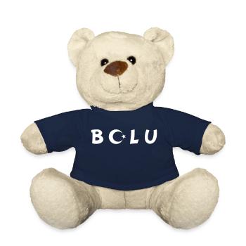 Bolu Turkey Flag - Teddy Bear - french navy - Front