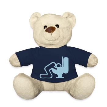 Erbrechen Mann Toilette Toilette wc - Teddy - French Navy - Vorne