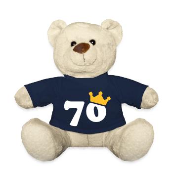 70 Krone 70 Geburtstag 70 Jahre - Teddy - French Navy - Vorne