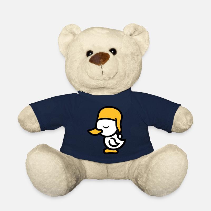 sommeil lit fatigué sommeil endormi soir - Nounours - bleu marine