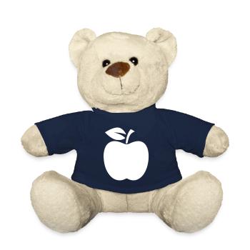 Apple icon vitamins - Teddy Bear - french navy - Front
