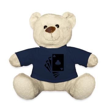 Map Icon Icon - Teddy Bear - french navy - Front