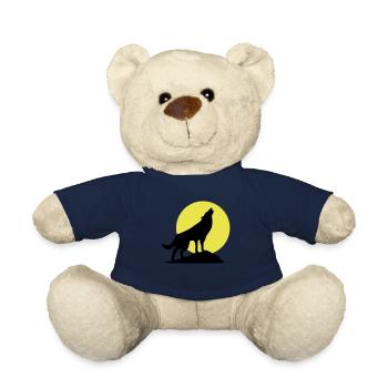 Wolf und Vollmond - Teddy - French Navy - Vorne