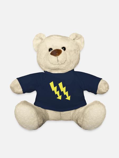 Clignote - Nounours - bleu marine