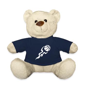 Basketball flamme - Teddy - French Navy - Vorne