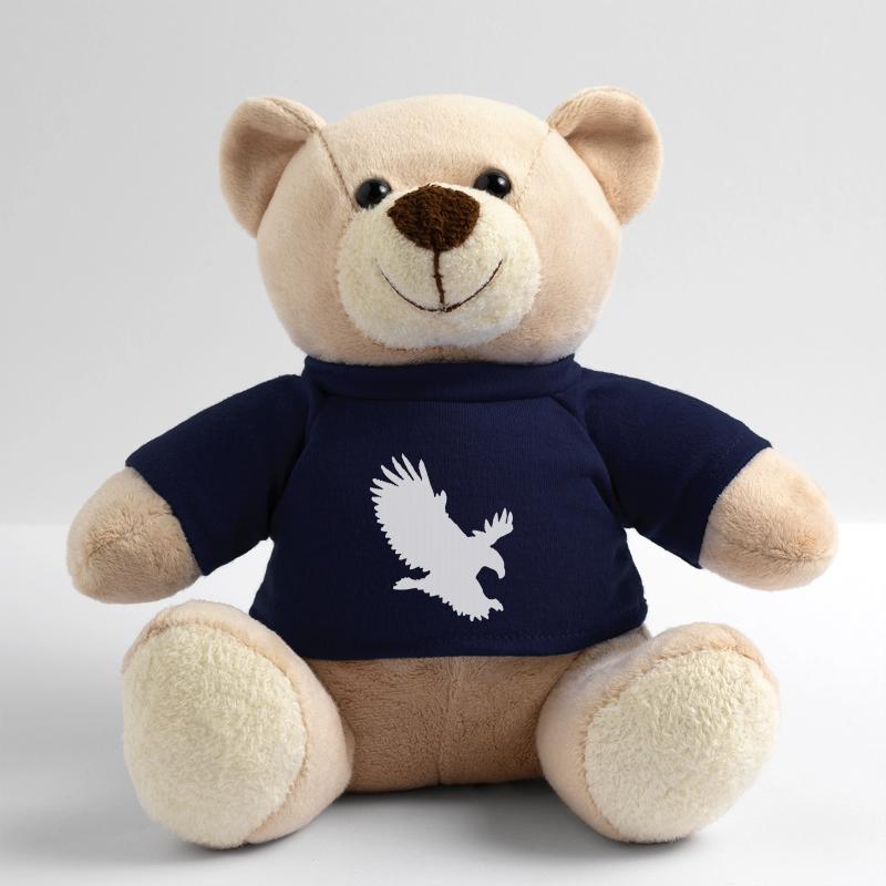 Aigle s’approchant Nounours