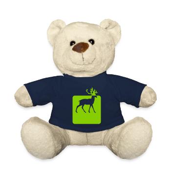 hirsch elch wald tier - Teddy - French Navy - Vorne