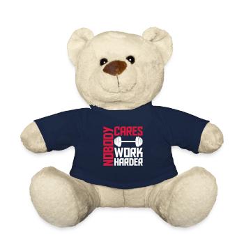 nobody cares work harder - Teddy - French Navy - Vorne
