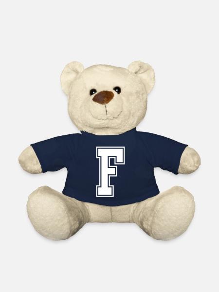 Buchstabe F - Teddy - French Navy