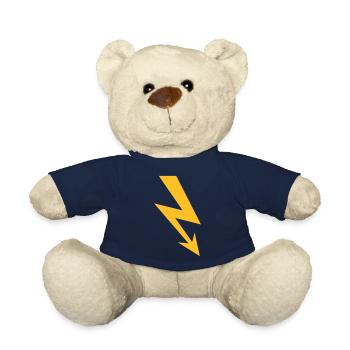 électrique blitz électricité énergie énergie puissance puissance puissance - Nounours - bleu marine - Devant