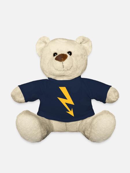 électrique blitz électricité énergie énergie puissance puissance puissance - Nounours - bleu marine