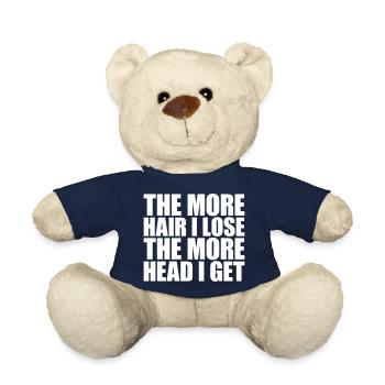 I get more head - Teddy Bear - french navy - Front