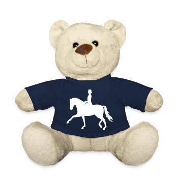 Cheval de dressage - Nounours - bleu marine - Devant