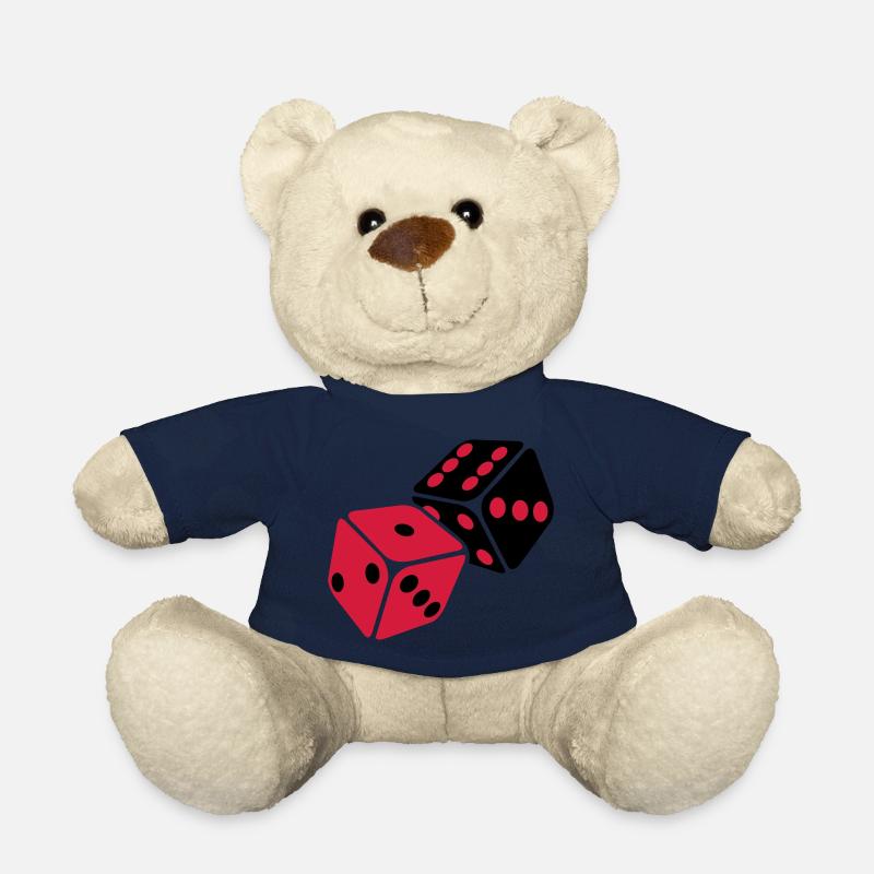 cube - Nounours - bleu marine
