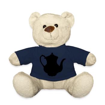 Teekanne Kermaik Geschenk freizeit - Teddy - French Navy - Vorne