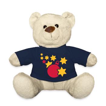 Weihnachten - Teddy - French Navy - Vorne