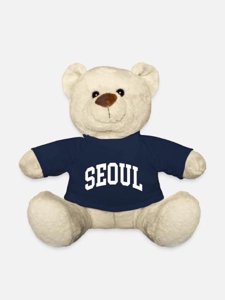 Séoul - Nounours - bleu marine