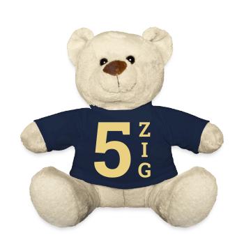 Bedruckt T Shirt 50 Geburtstag Sprüche Lustig - Teddy - French Navy - Vorne