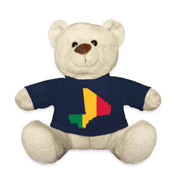 Mali - Teddy Bear - french navy - Front