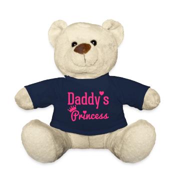 Daddy's Princess - Nounours - bleu marine - Devant