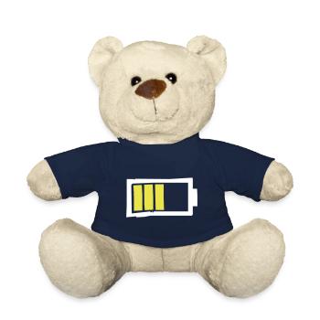 battery - Teddy Bear - french navy - Front