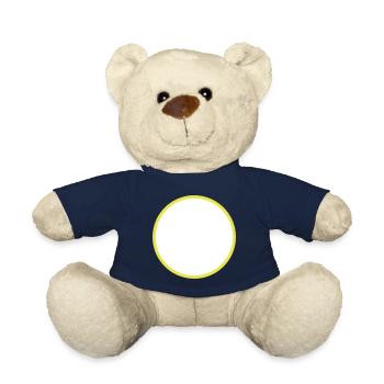 Symbole de cercle vide - Nounours - bleu marine - Devant