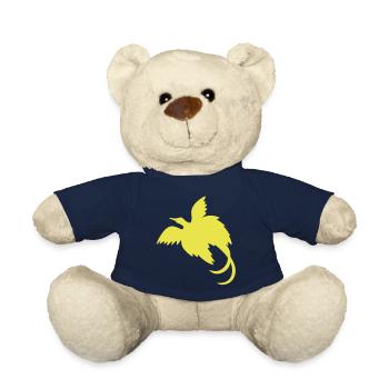 bird of paradise - Teddy Bear - french navy - Front