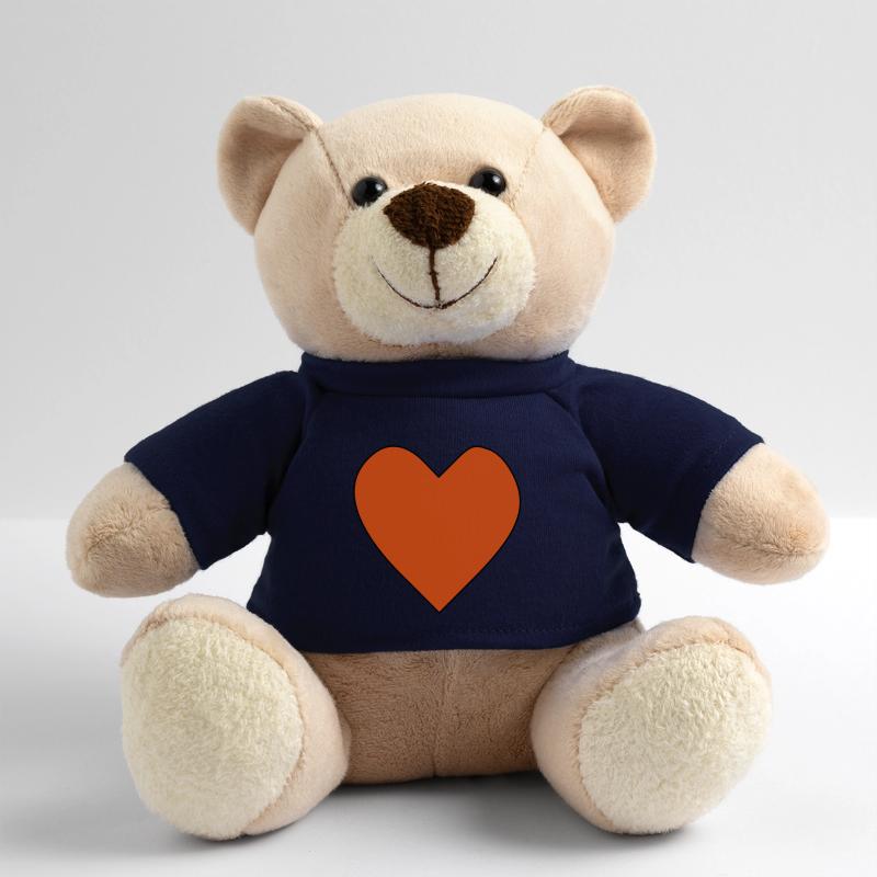 Großes rotes Herz. Heart Teddy