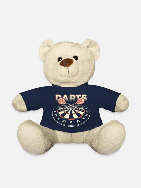 Darts 3D - Dart T-Shirts RAHMENLOS - Sport Club - Teddy - French Navy