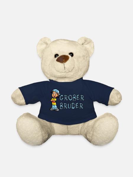 Grand frère - Nounours - bleu marine