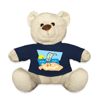 beach strand summer sommer vacation urlaub45 - Teddy - French Navy - Vorne
