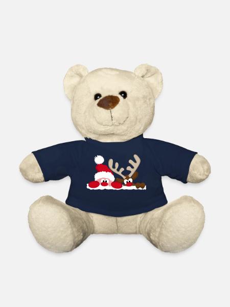 nicholas nikolaus reindeer rentier christmas weihn - Teddy - French Navy