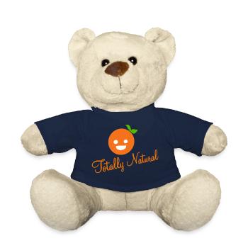 Totally natural orange - Teddy Bear - french navy - Front