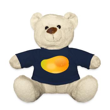 Mango Obst Frucht Essen Gesund Geschenkidee Frisch - Teddy - French Navy - Vorne
